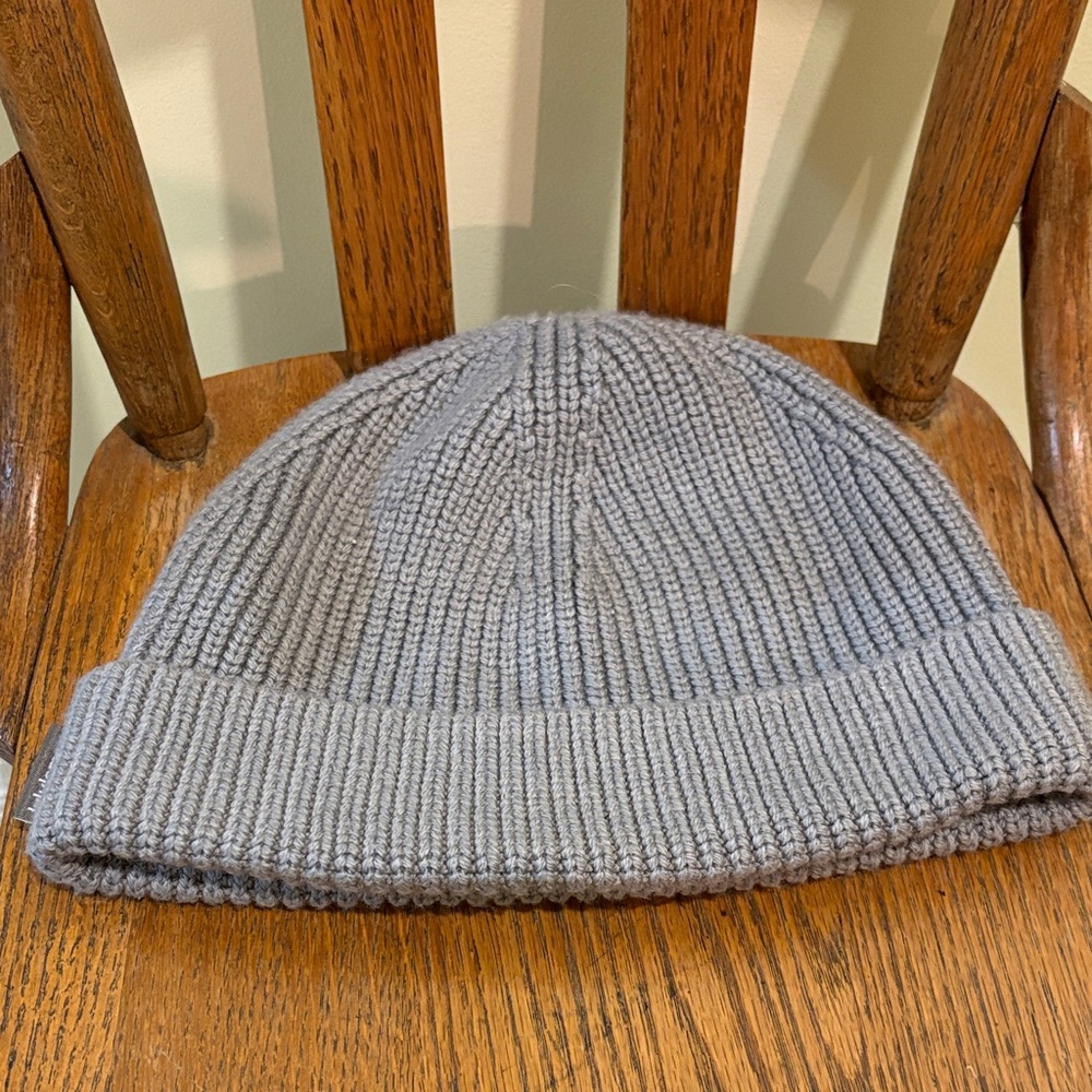 Gray Knit Beanie